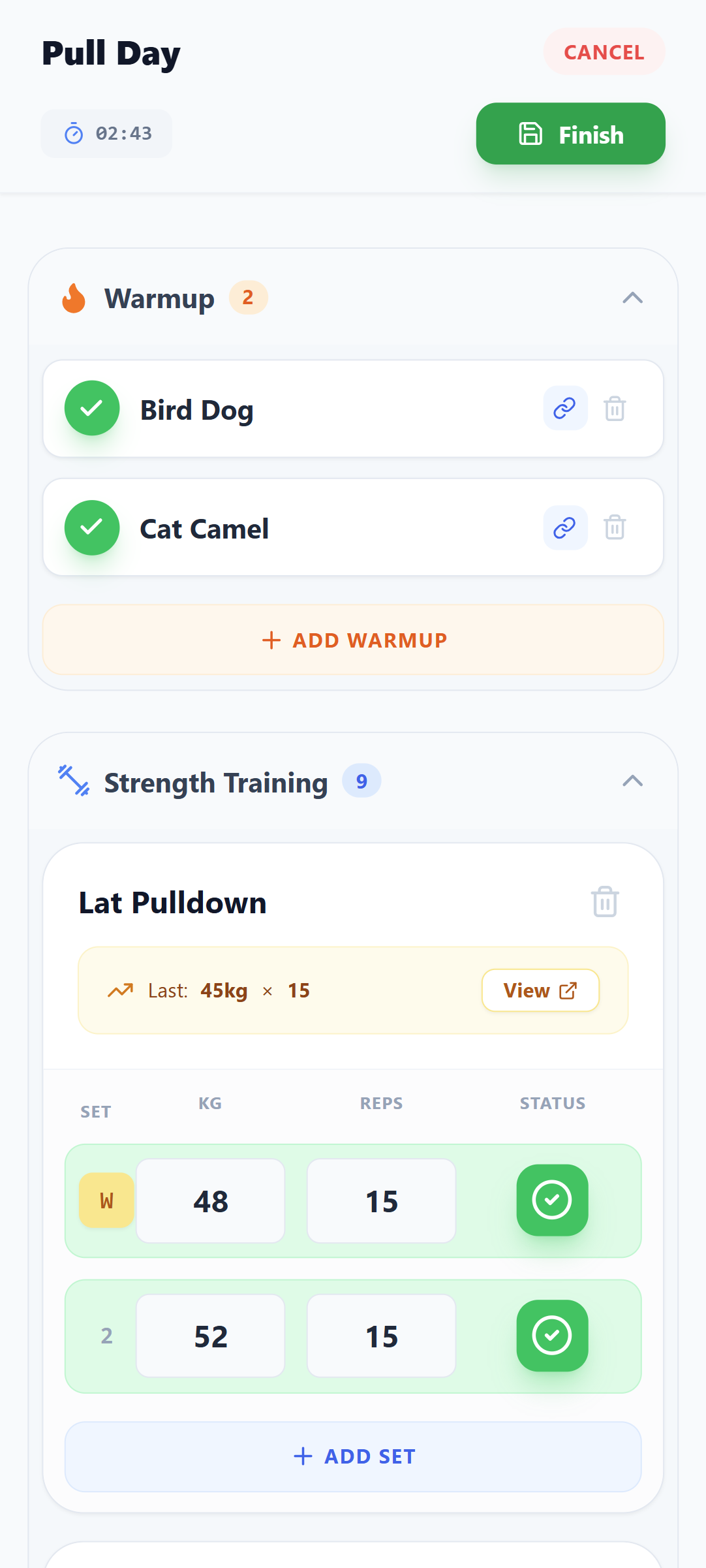 Overload: Gym Workout Tracker